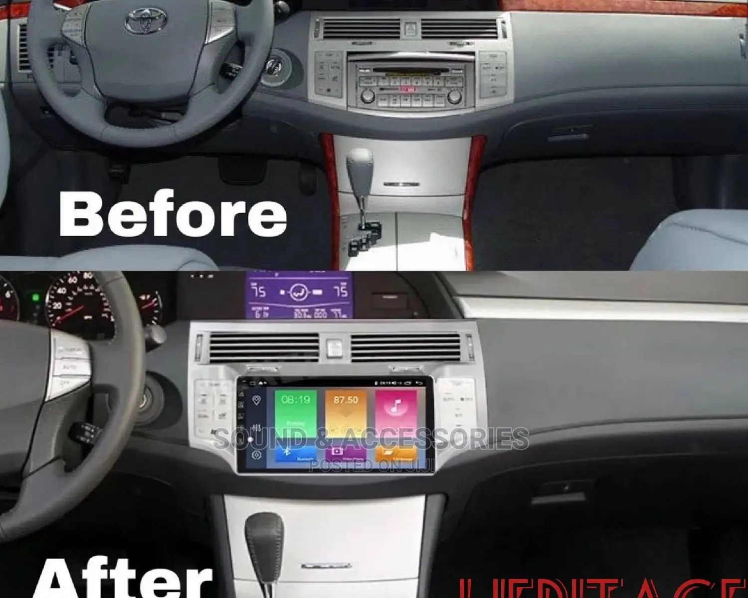 Toyota Avalon 2006-2011 Android Player(Canbus)
