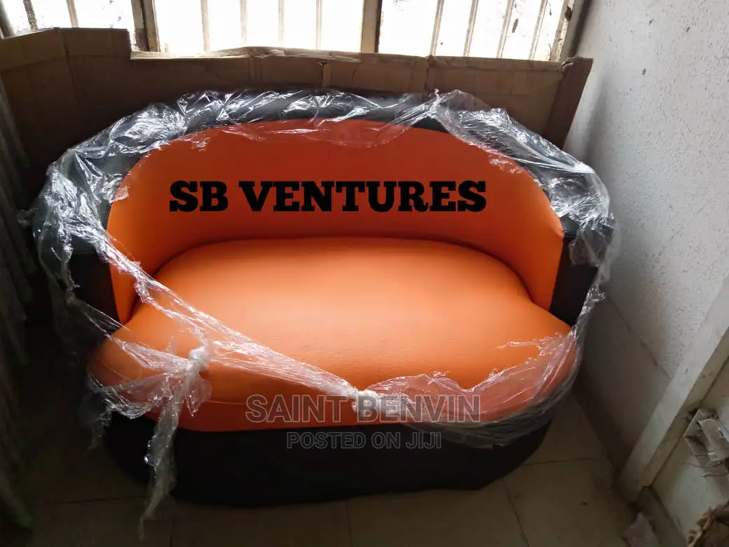 Double Seater Leather Sofa