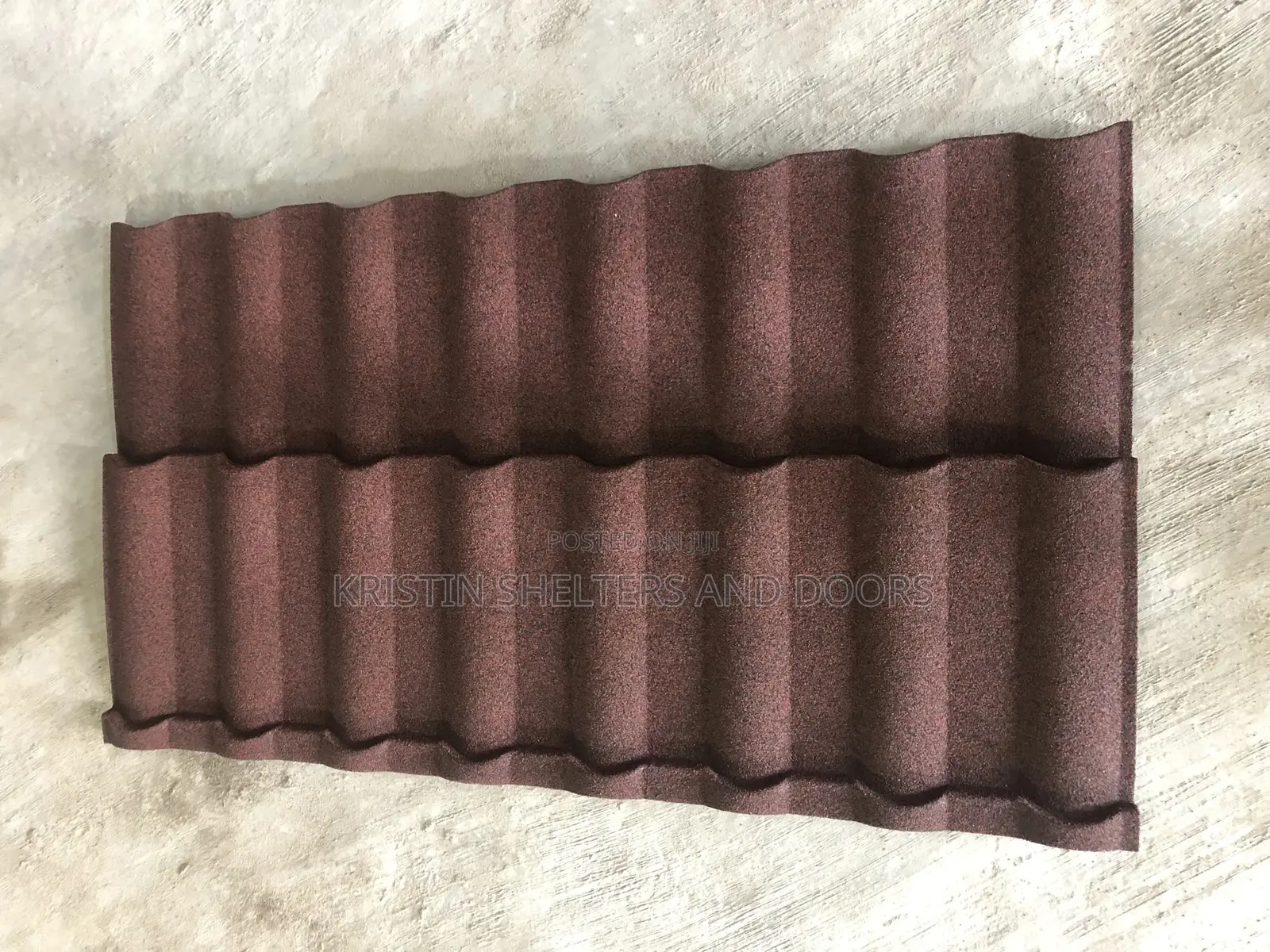 Horse Blood Milano Stone Coated Roofing Sheet