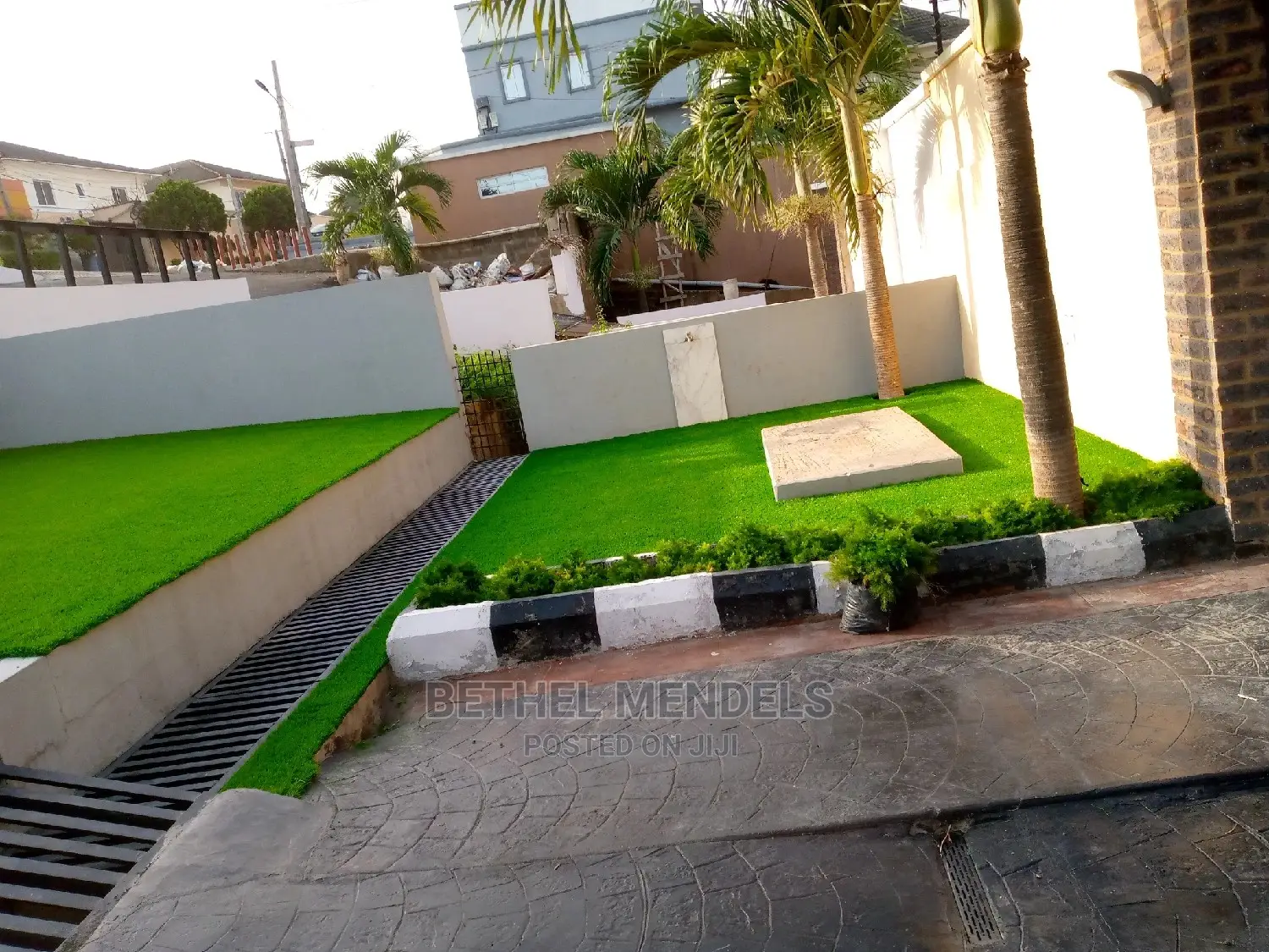 Installation of Artificial at Garden