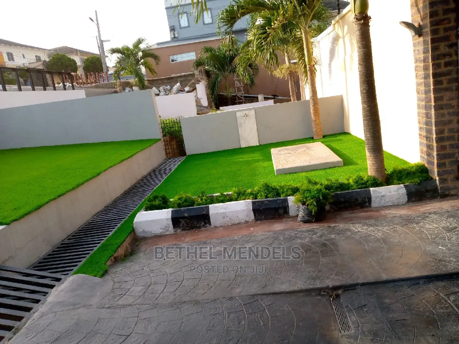 Installation of Artificial at Garden