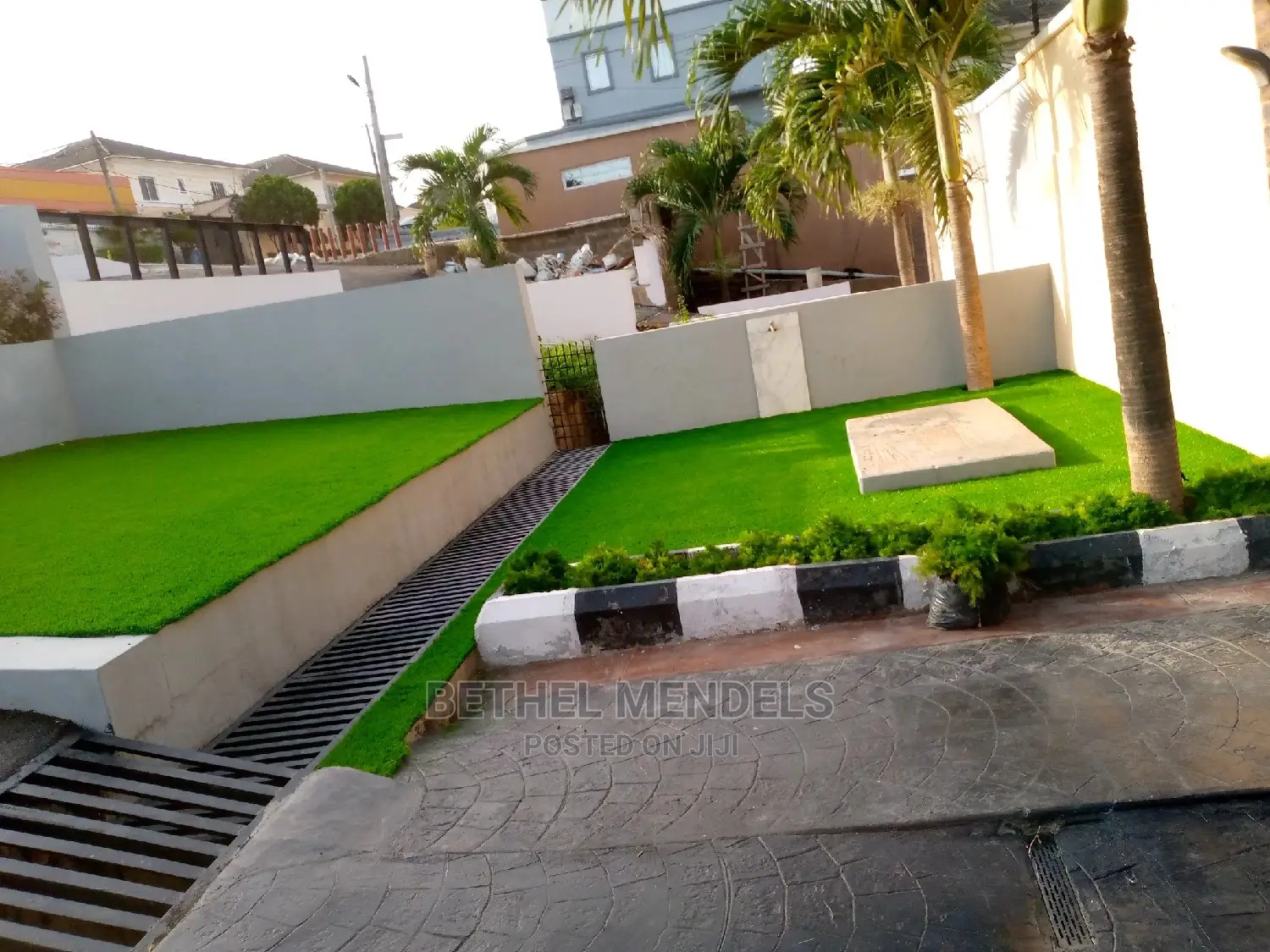 Installation of Artificial at Garden
