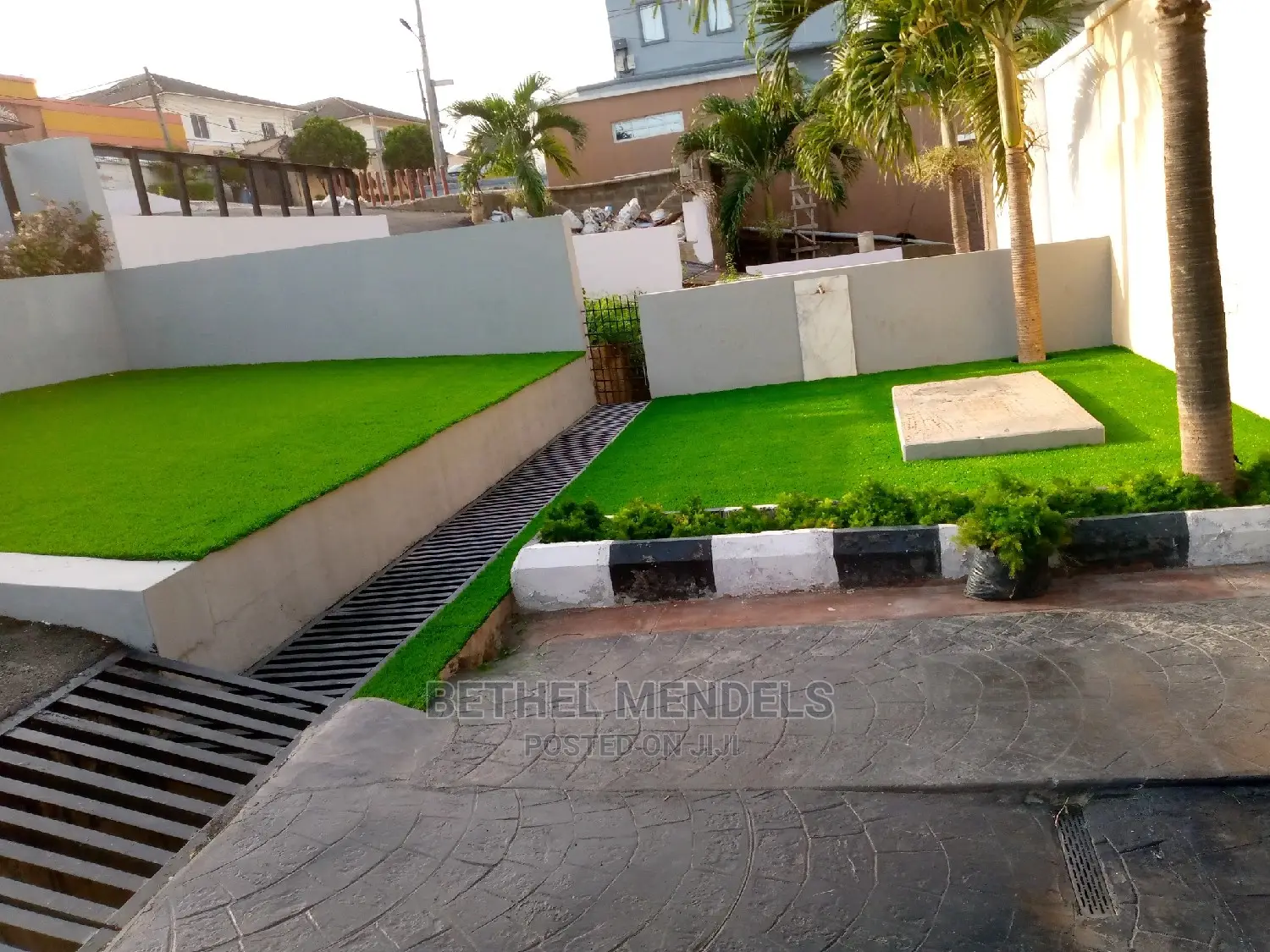 Installation of Artificial at Garden
