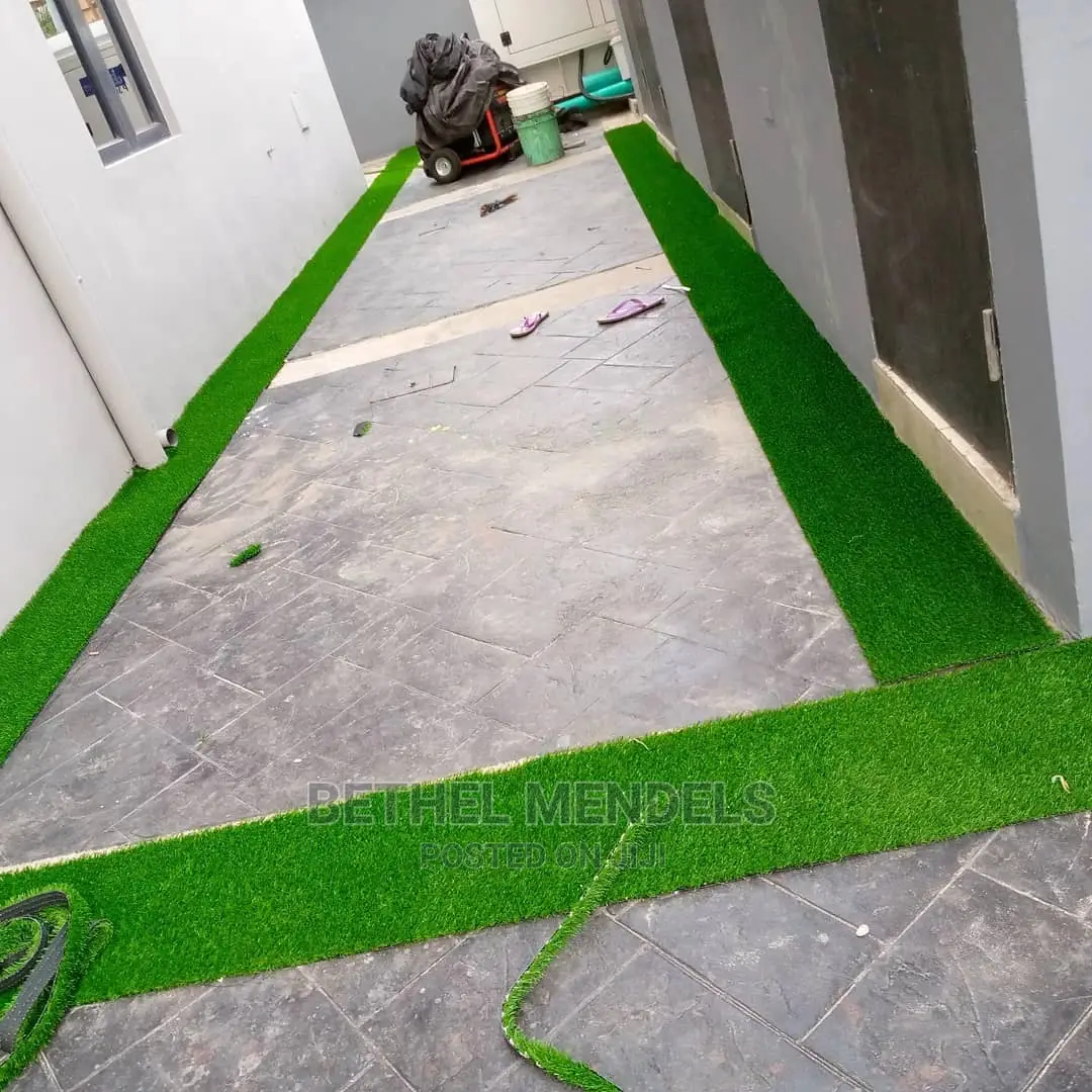 Pattern Artificial Grass Installation