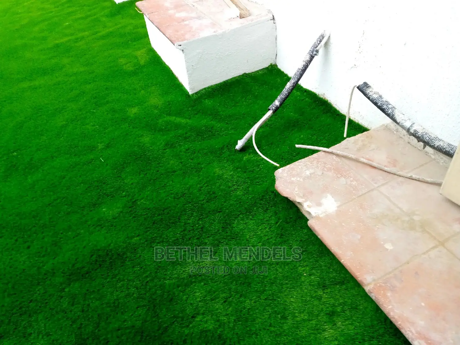 Pattern Artificial Grass Installation