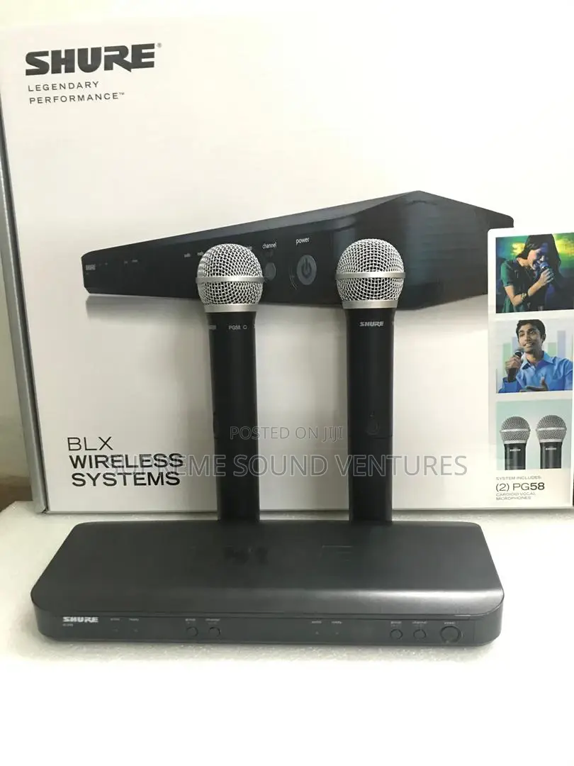 Shure BLX 288 Dual Powerful Wireless Microphone