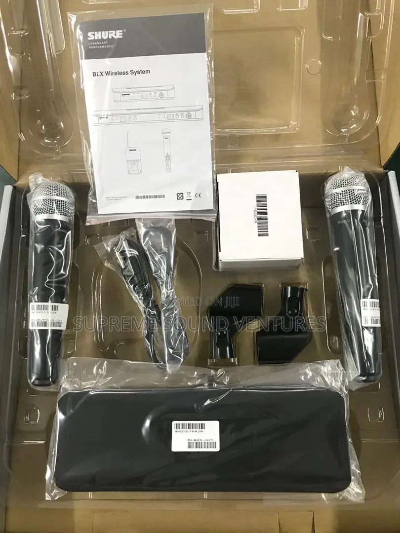 Shure BLX 288 Dual Powerful Wireless Microphone