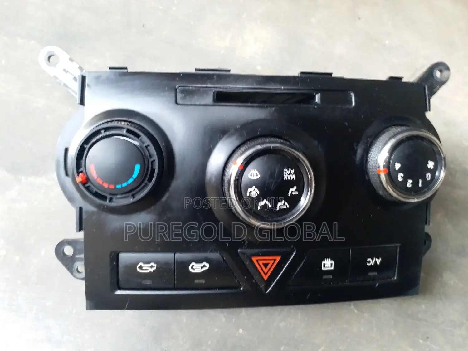 Kia Sorento 2012 Model A.C Control Knob