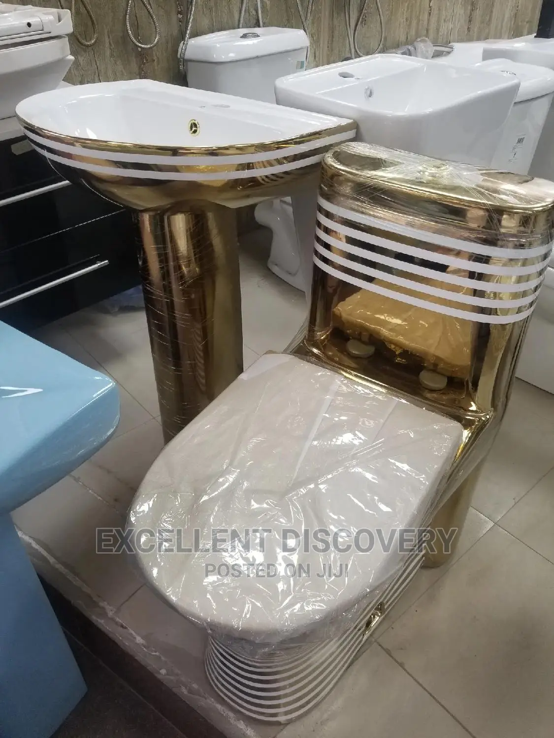 S18 Gold Rinkle Set