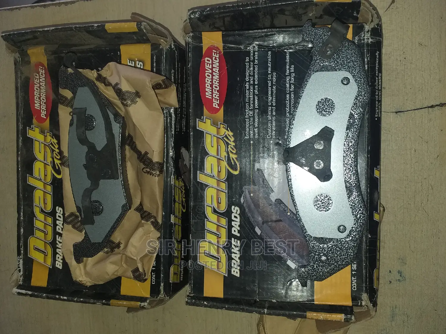Front and Rear Brake Pad Ford Escape and Chrysler