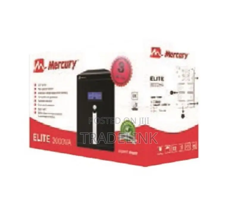 Mercury Elite 3000va Pro 3kva Ups