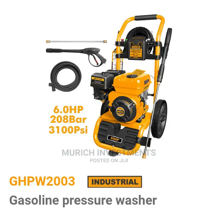 Ingco Industrial Gasoline Pressure Washer