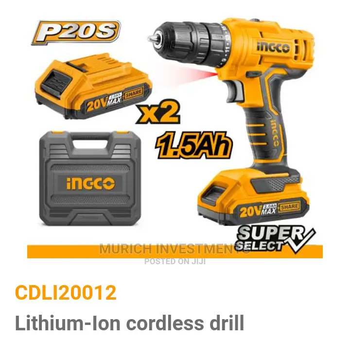 Cordless Screw Drill Machine 20v