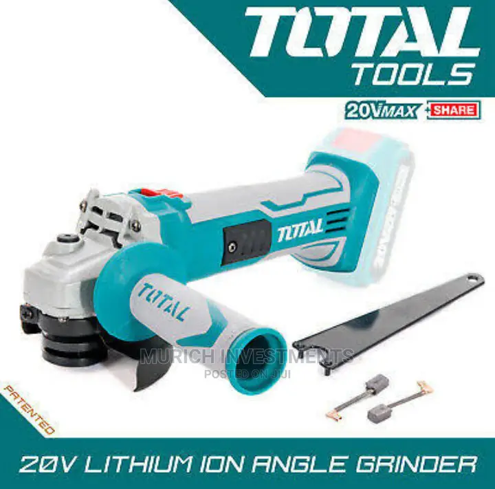 Li-Ion Cordless Angle Grinder 20V With Battery and Charger