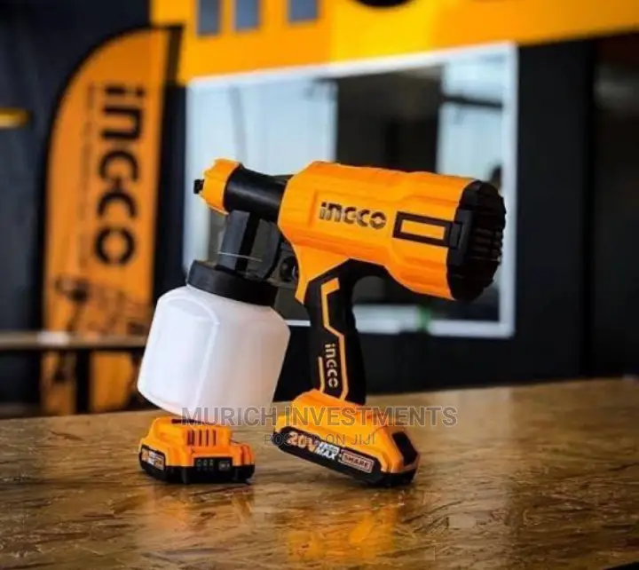 Lithium-Ion Cordless Spray Gun 20v