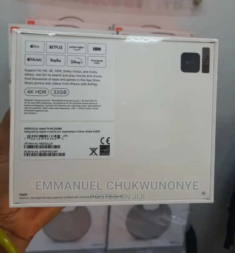 New Apple Tv 4kd 32gb