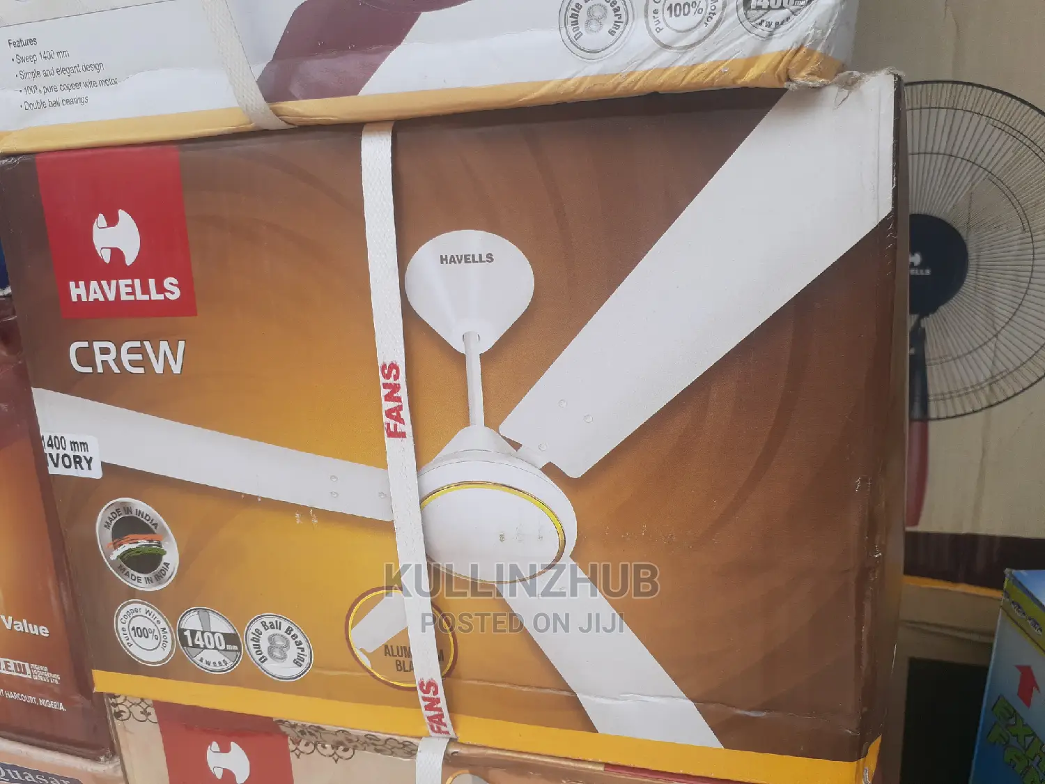 Original 100% Copper Coil Ceiling Fan - Indian