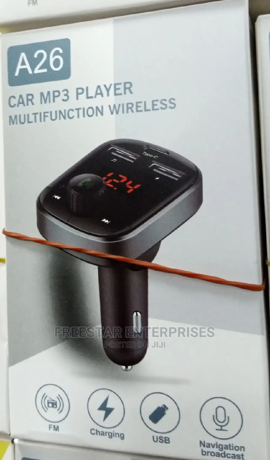 A26 Car Mp3 Bluetooth Mp3 Fm Transmitter
