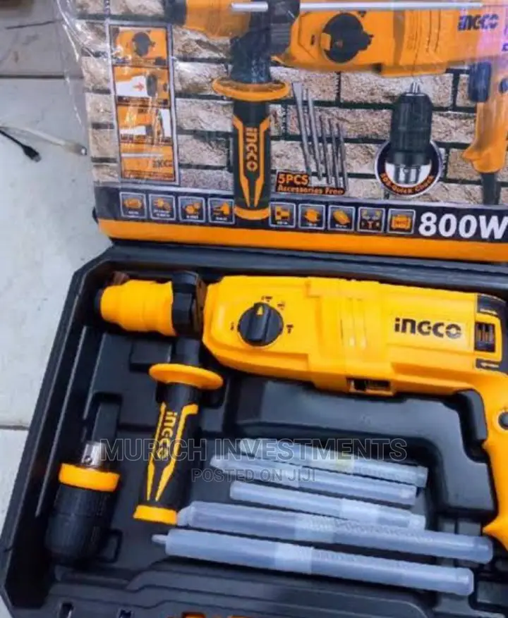 3 in 1 26mm Rotary Hammer 800w With Chuck