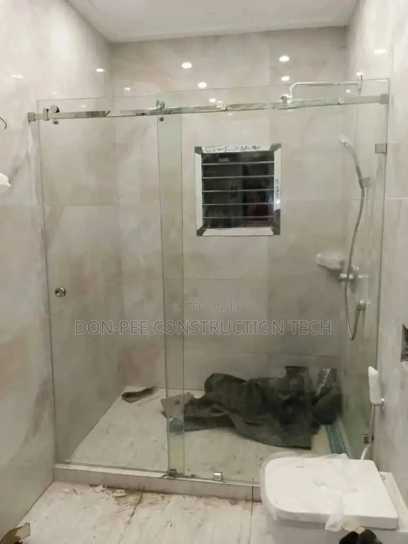 Tampered Shower Glass