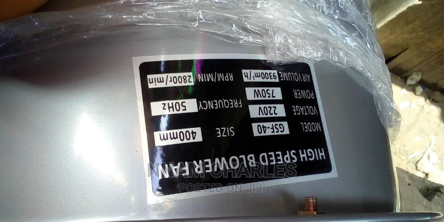 16" Industrial Fan Extractor Fan