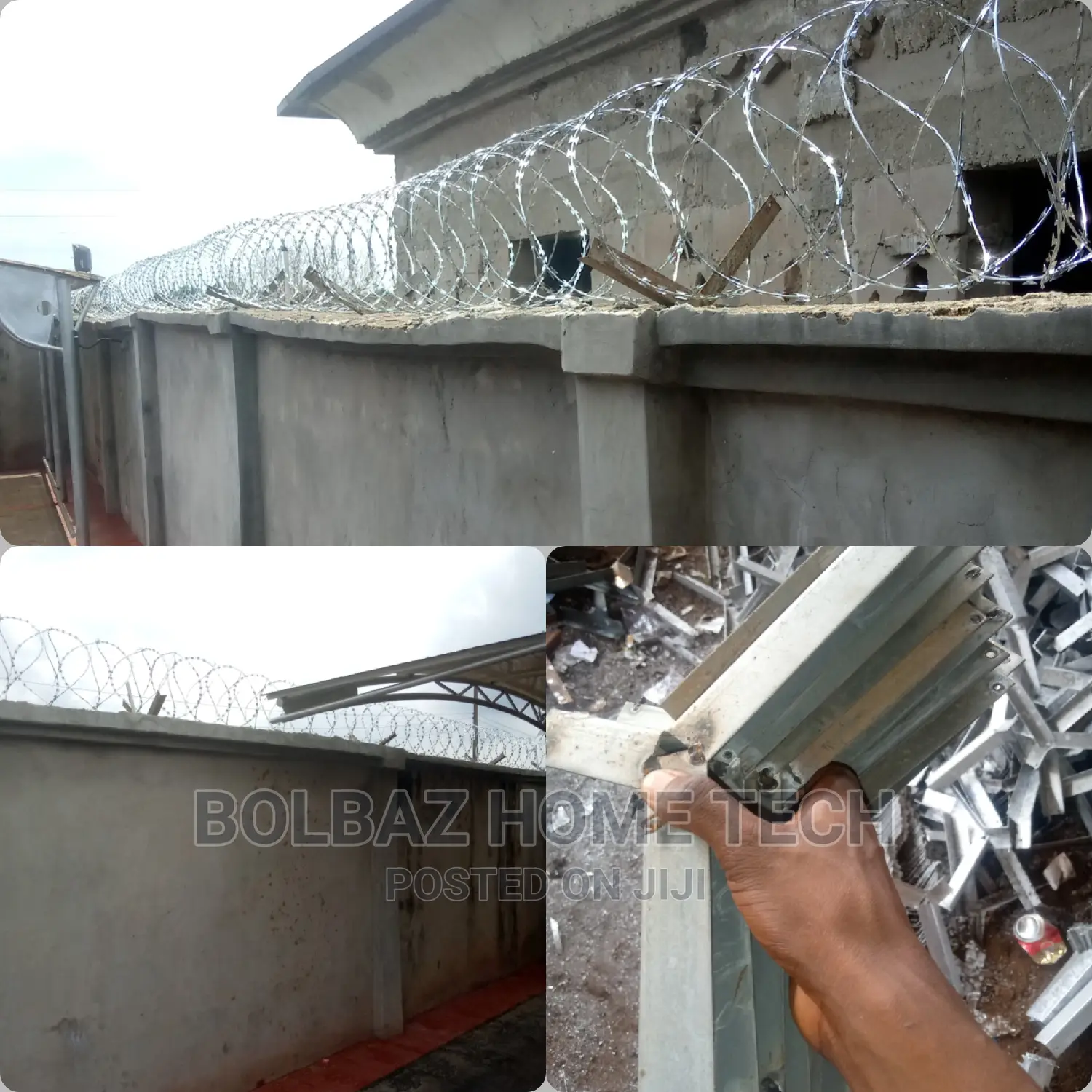 Barb Wire Fence; Perimeter Fencing