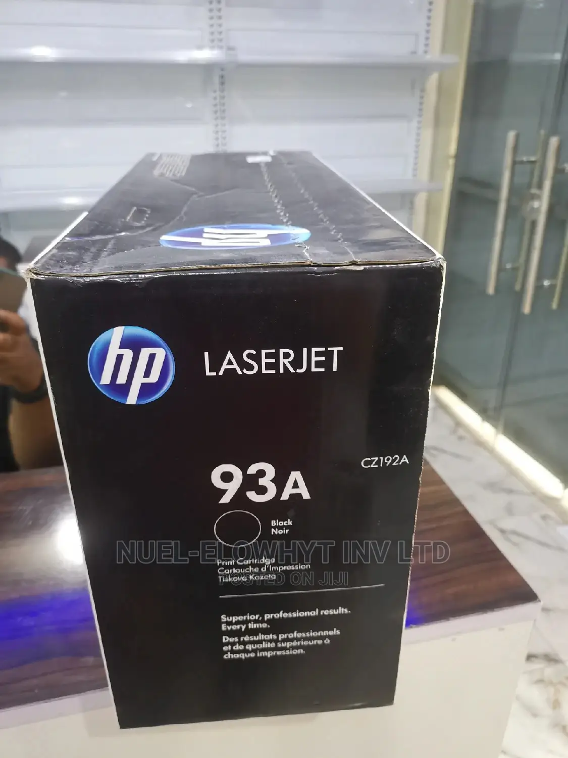 HP 93A Black Original Laserjet Toner Cartridge (Cz192a)