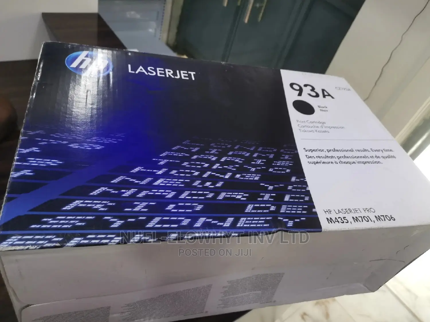 HP 93A Black Original Laserjet Toner Cartridge (Cz192a)