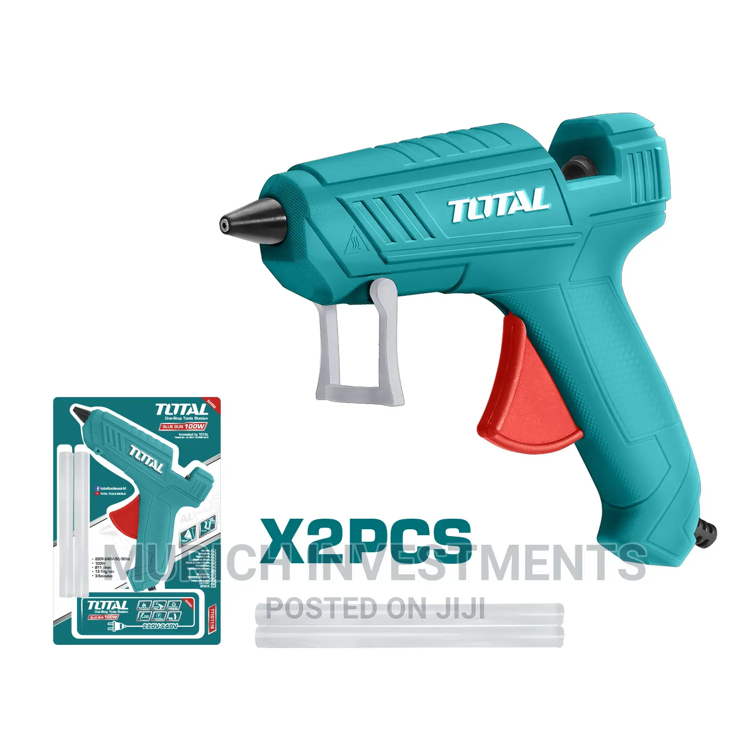 TOTAL Glue Gun 100w