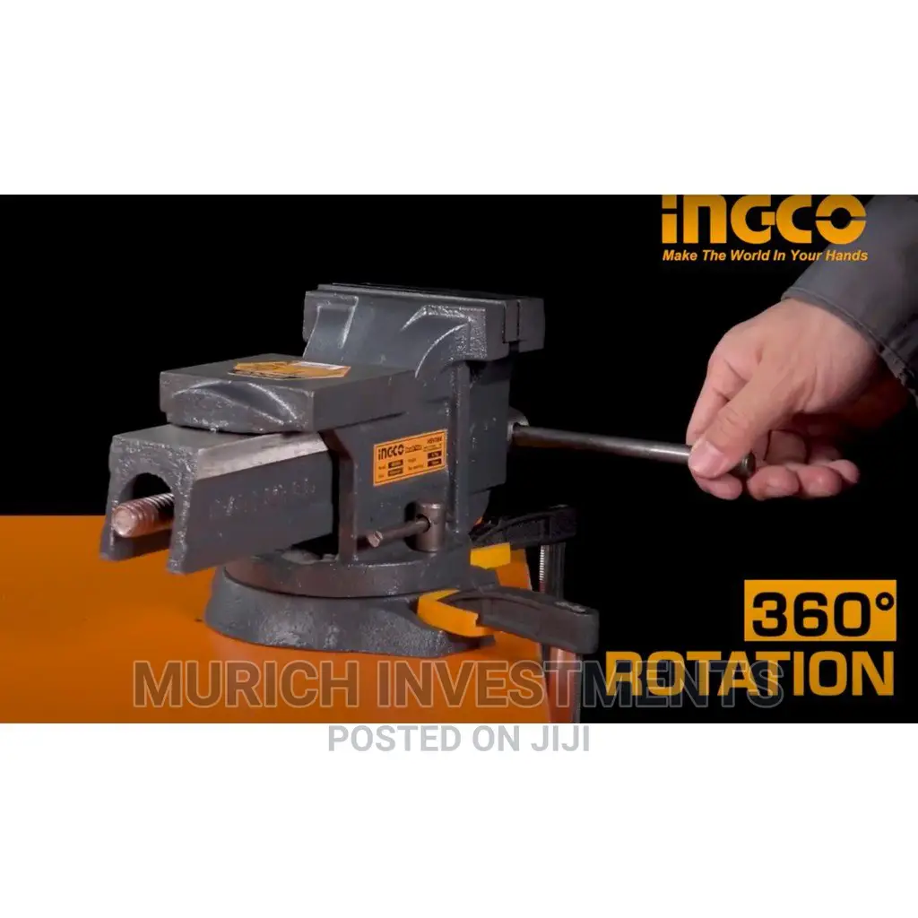 Bench Vise 4" With Anvil HBV084
