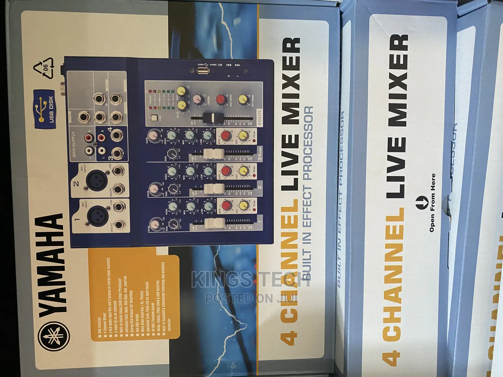4 Channel Live Mixer