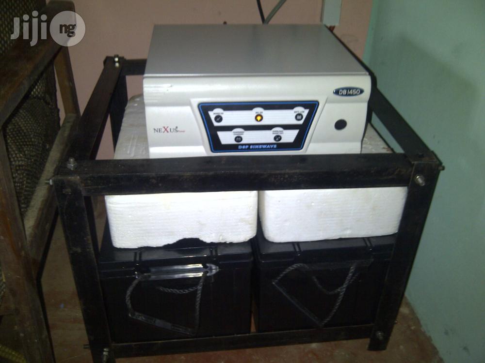 2kva/24vdc Power Inverter With 2 200ah Deep Cycle Batteries