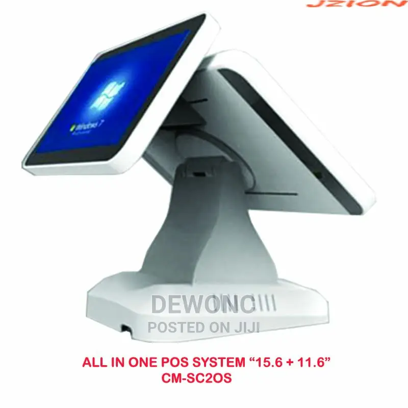 Pos System Machine Double Screen 15.6+11.6 Inbuilt Wifi