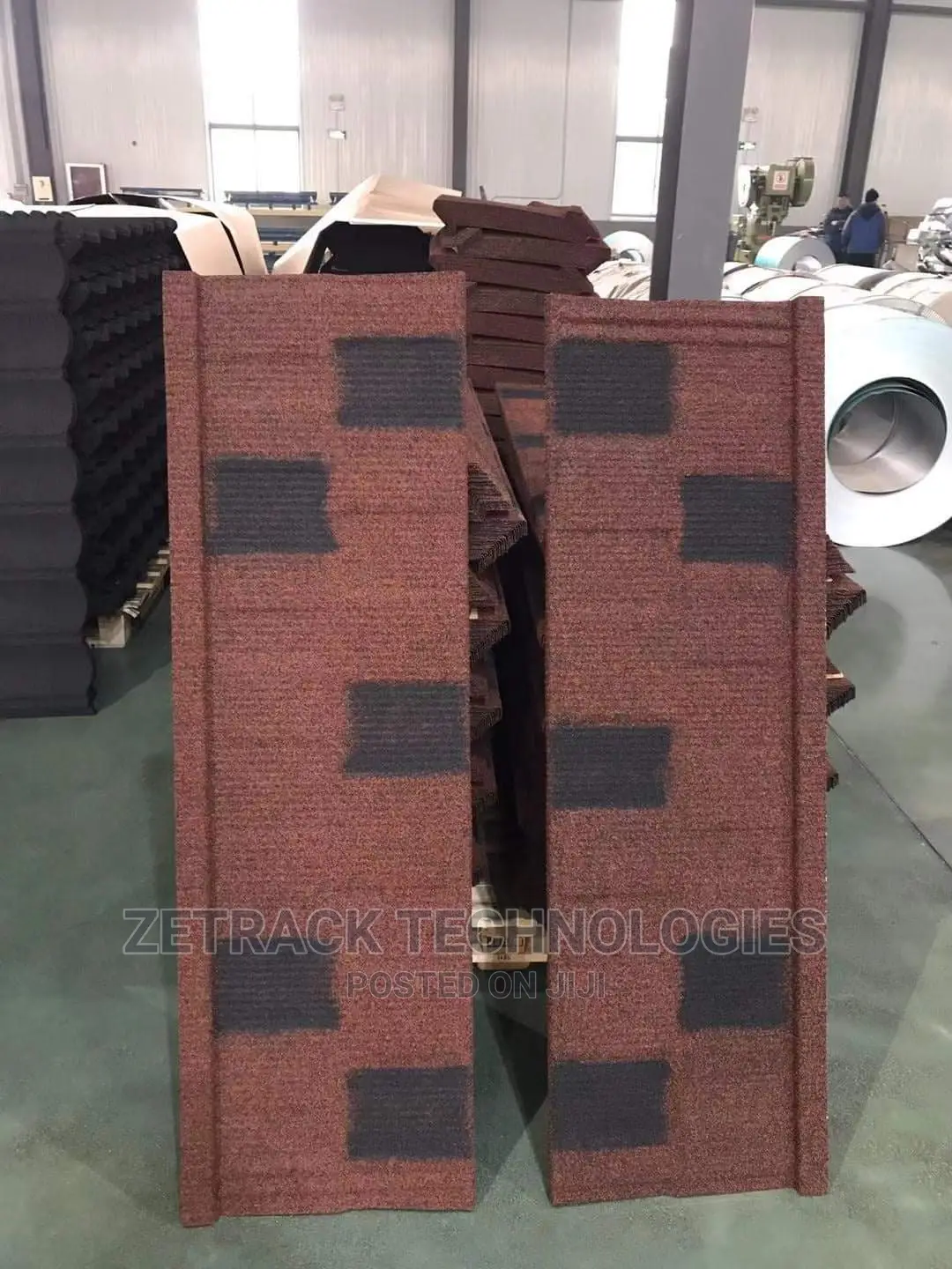 Wine Colour With Black Patch Original Newzealand Shingle