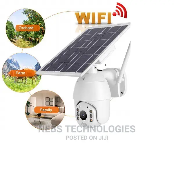 Solar IP PTZ Cctv 4G Camera 1080p Indoor/Outdoor