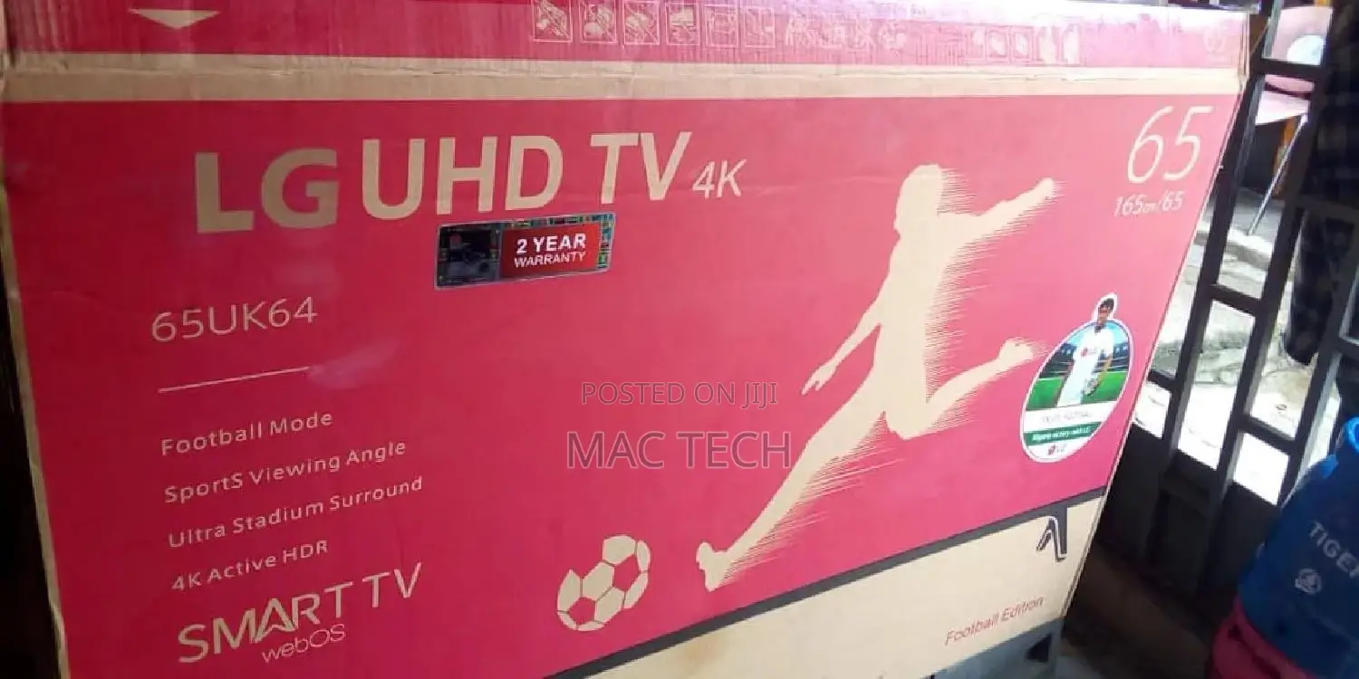 65 Inches LG Smart Tv 4k With TV Uhd.
