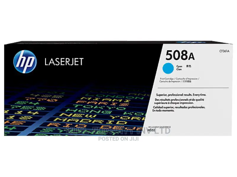 HP 508A Cyan Original Laserjet Toner Cartridge, CF361A