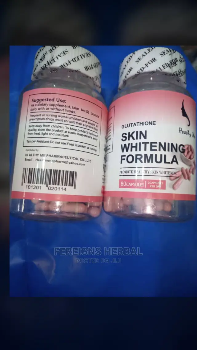 Original Glutathione Skin Whitening Formula. 60 Capsules