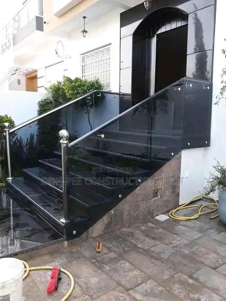 Tinted Glass Handrail