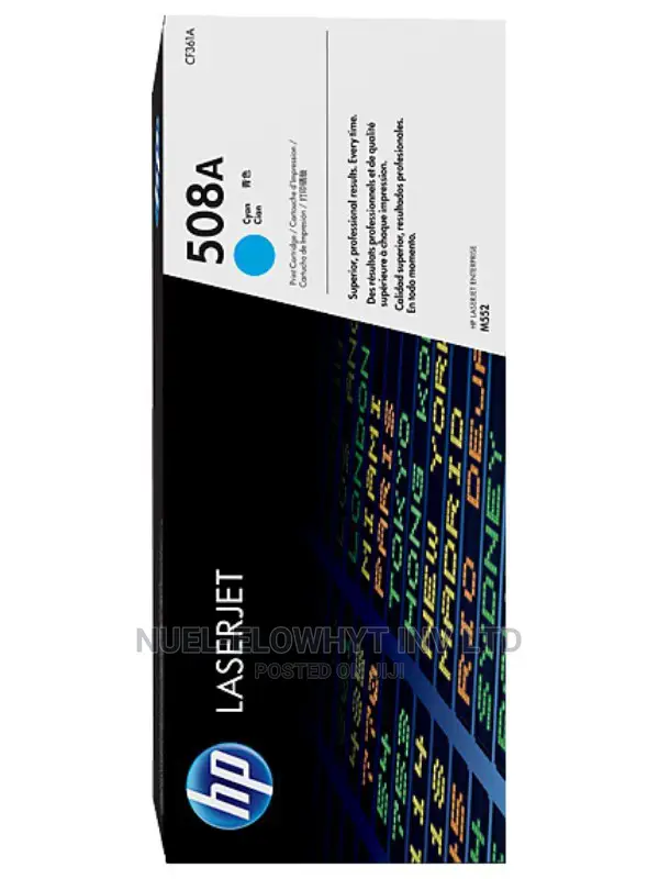 HP 508A Magenta Original Laserjet Toner Cartridge, CF363A