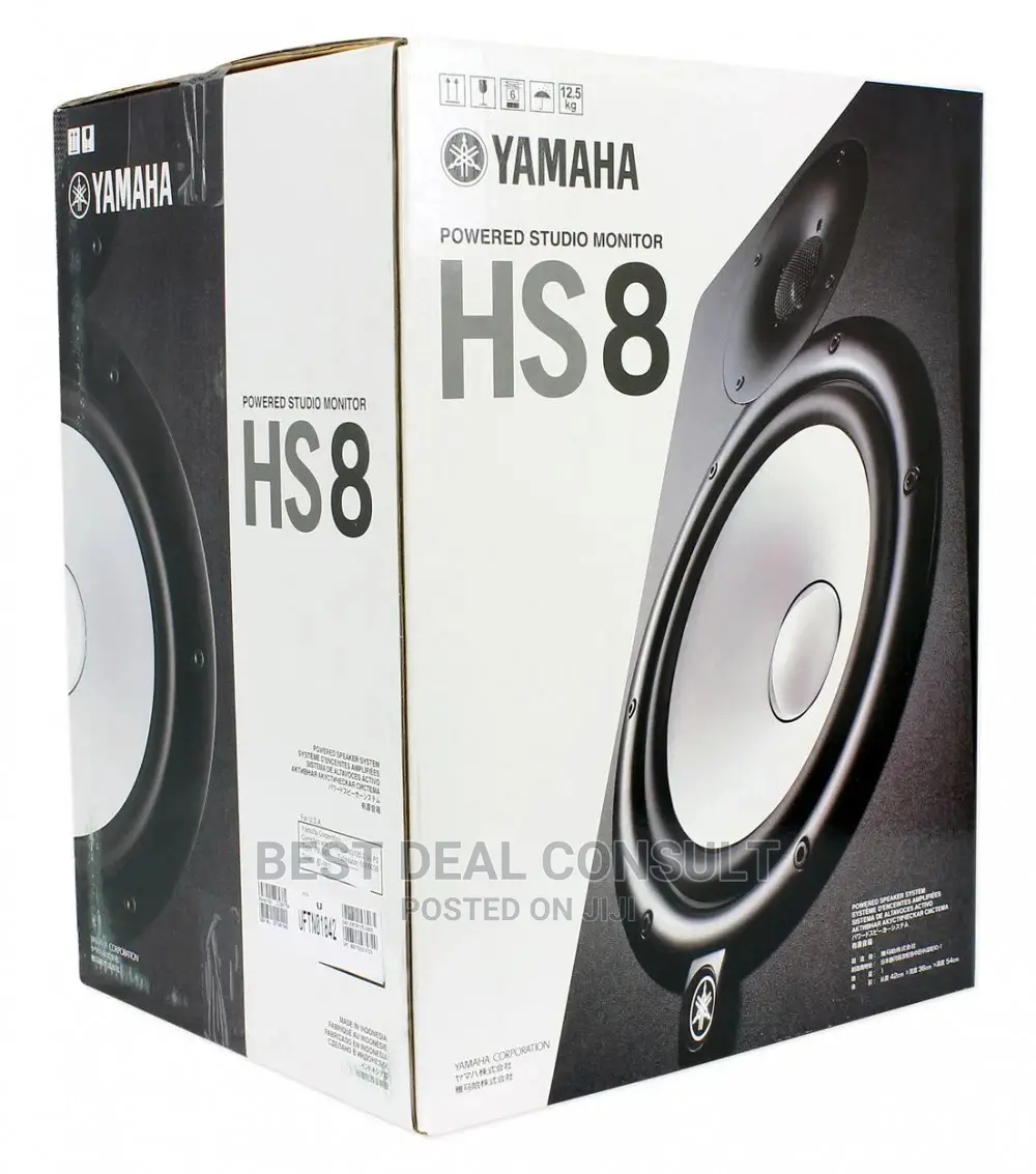 Yamaha Hs8 Studio Monitor Speaker