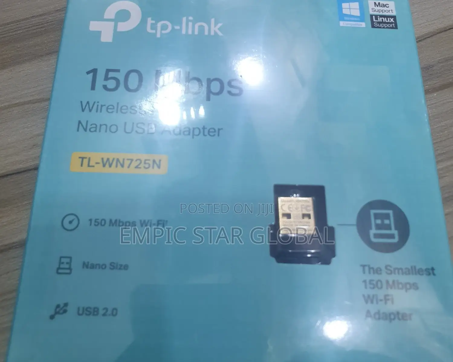 Tp-Link 150mbps Wireless N Nano USB TL-WN725N