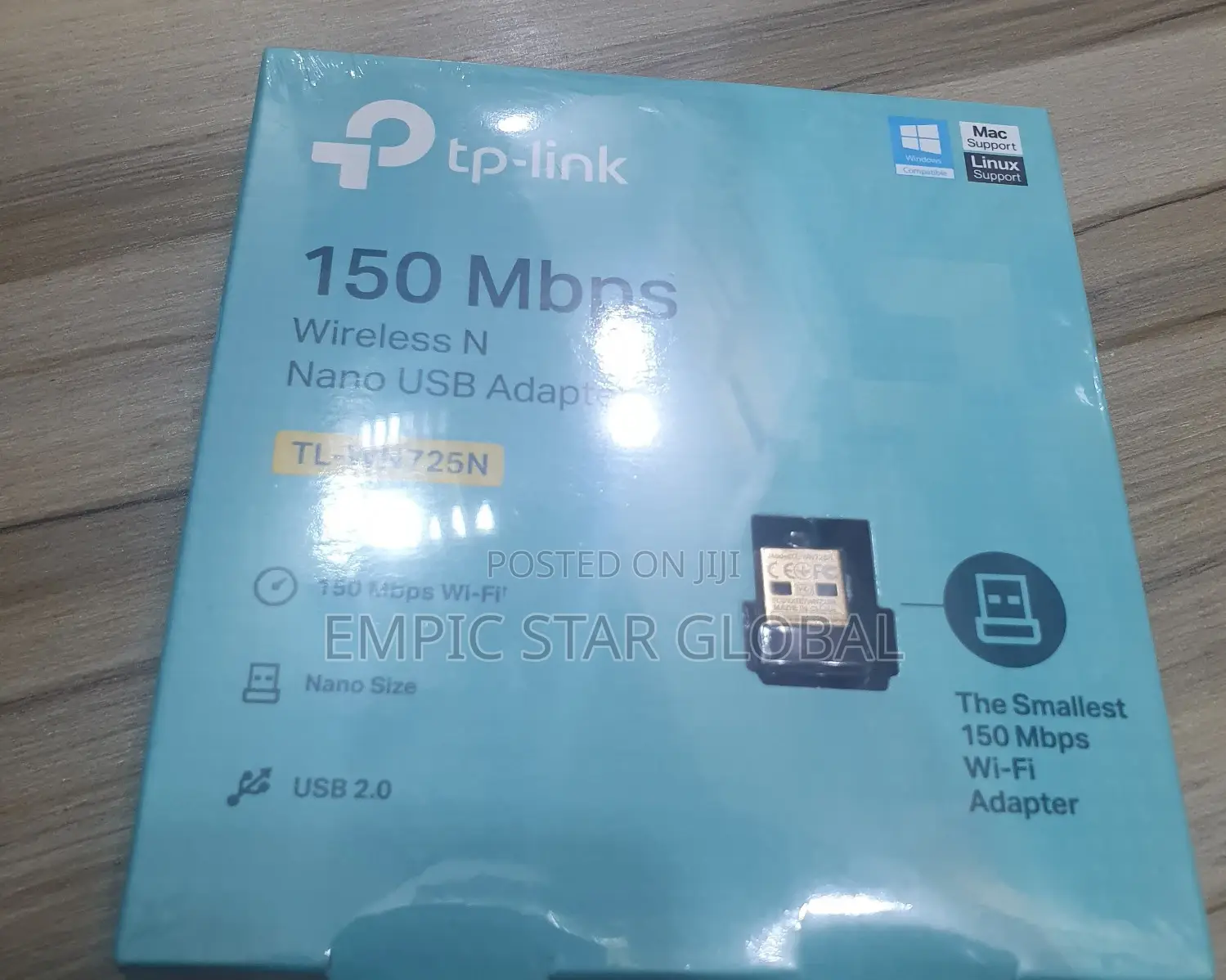 Tp-Link 150mbps Wireless N Nano USB TL-WN725N