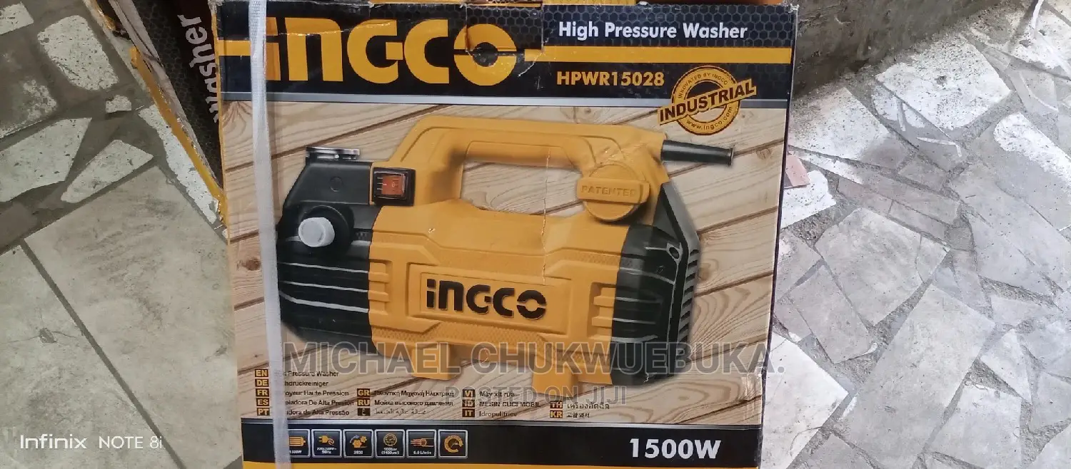 Ineco High Pressure Washer 1500w