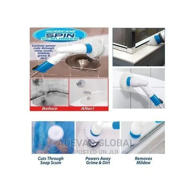 Rechargeable Handheld Hurricane Spin Scrubber