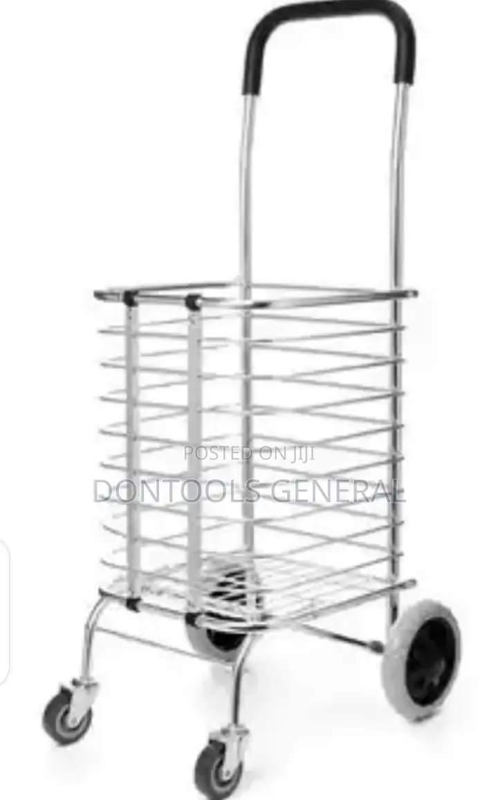 Portable Folding Shopping Basket Cart Trolley
