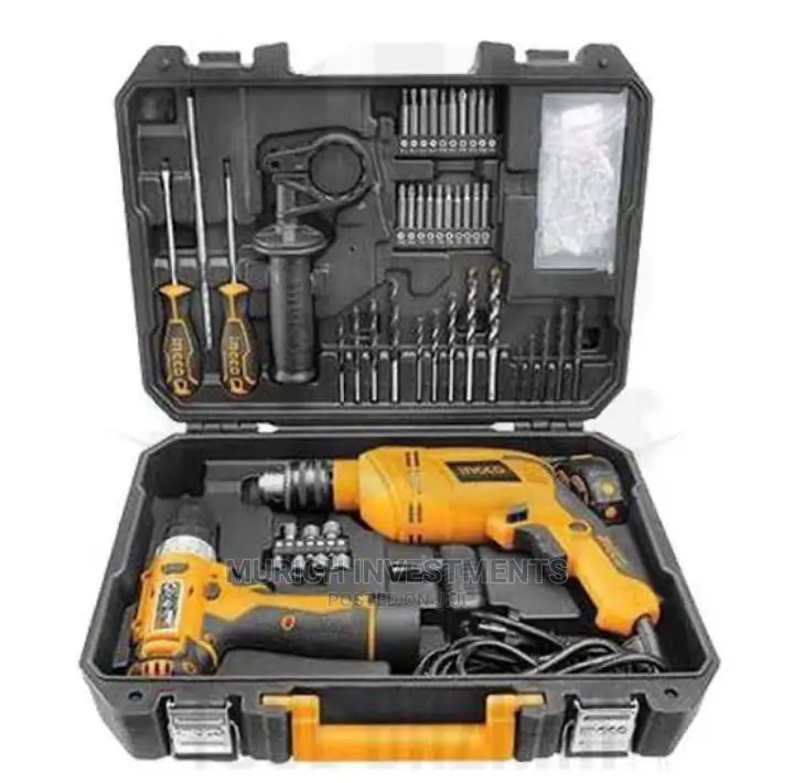 Tools Set 108 PCS With 12V Cordless Drill And 13mm Drill