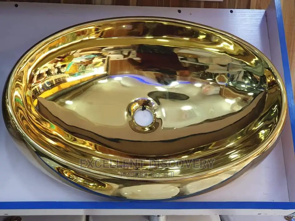 Gold Washing Hand Basin OVL2