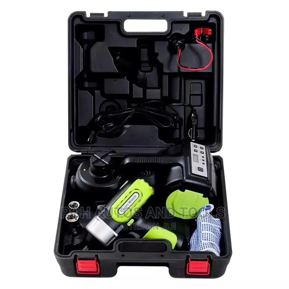 Digital Display Electric Jack, Wrench and Pump
