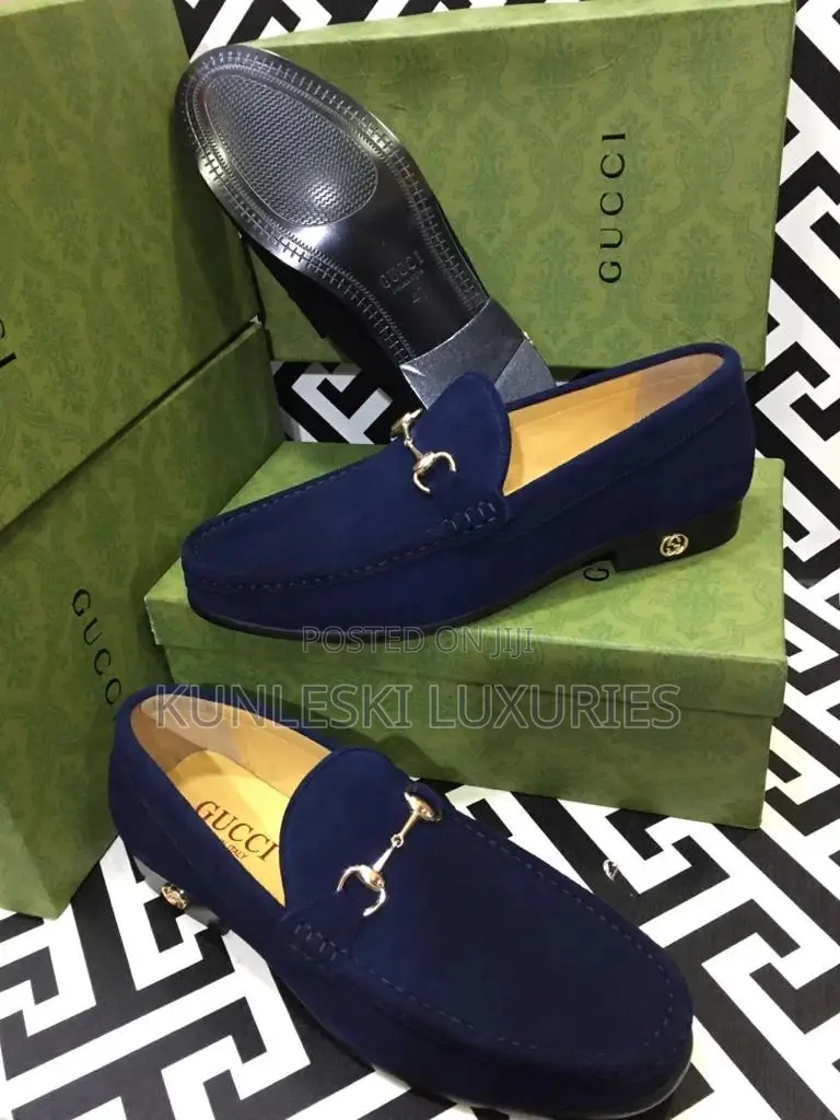 Original Gucci Loafers Leather Shoe